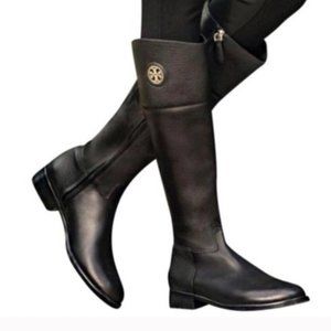 TORY BURCH Ashlynn Wide Calf Riding Boots